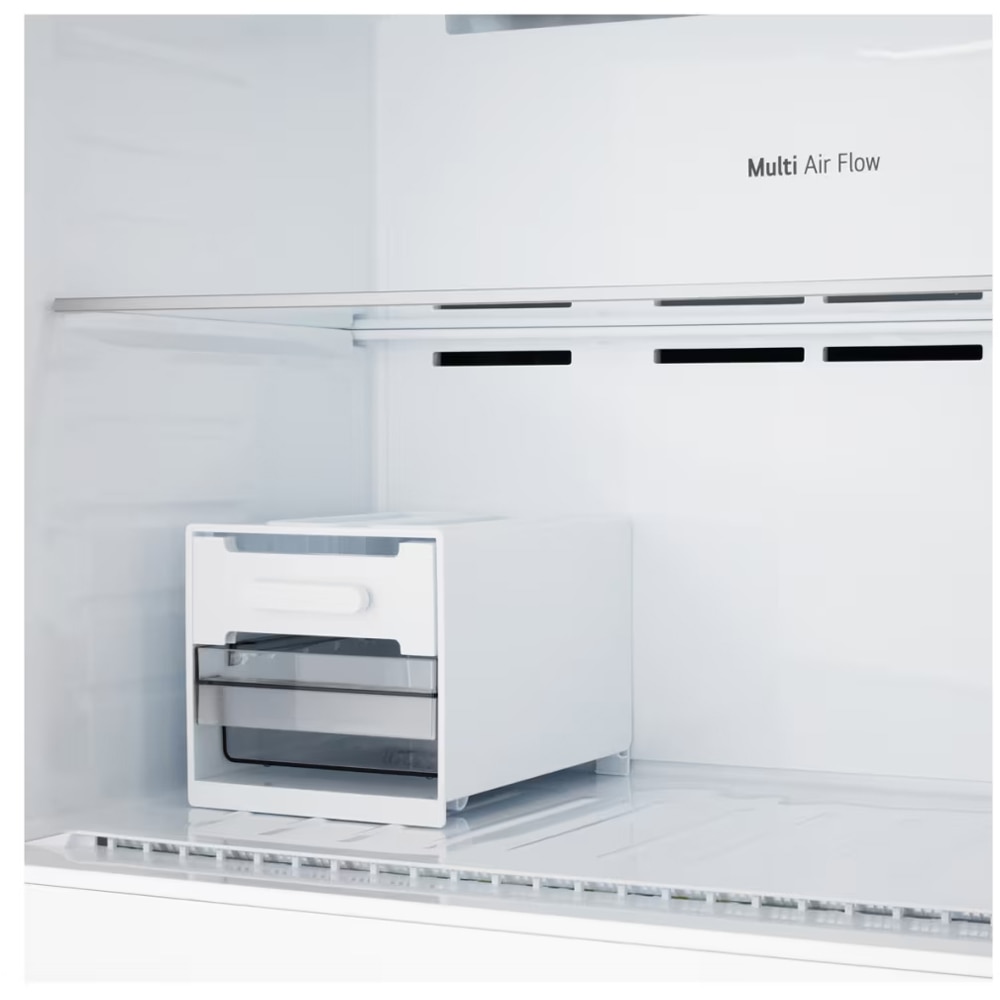 Frigider cu doua usi LG GTFV61PYBQD, No Frost, 609 l, H 186 cm, Clasa E, ThinQ, argintiu