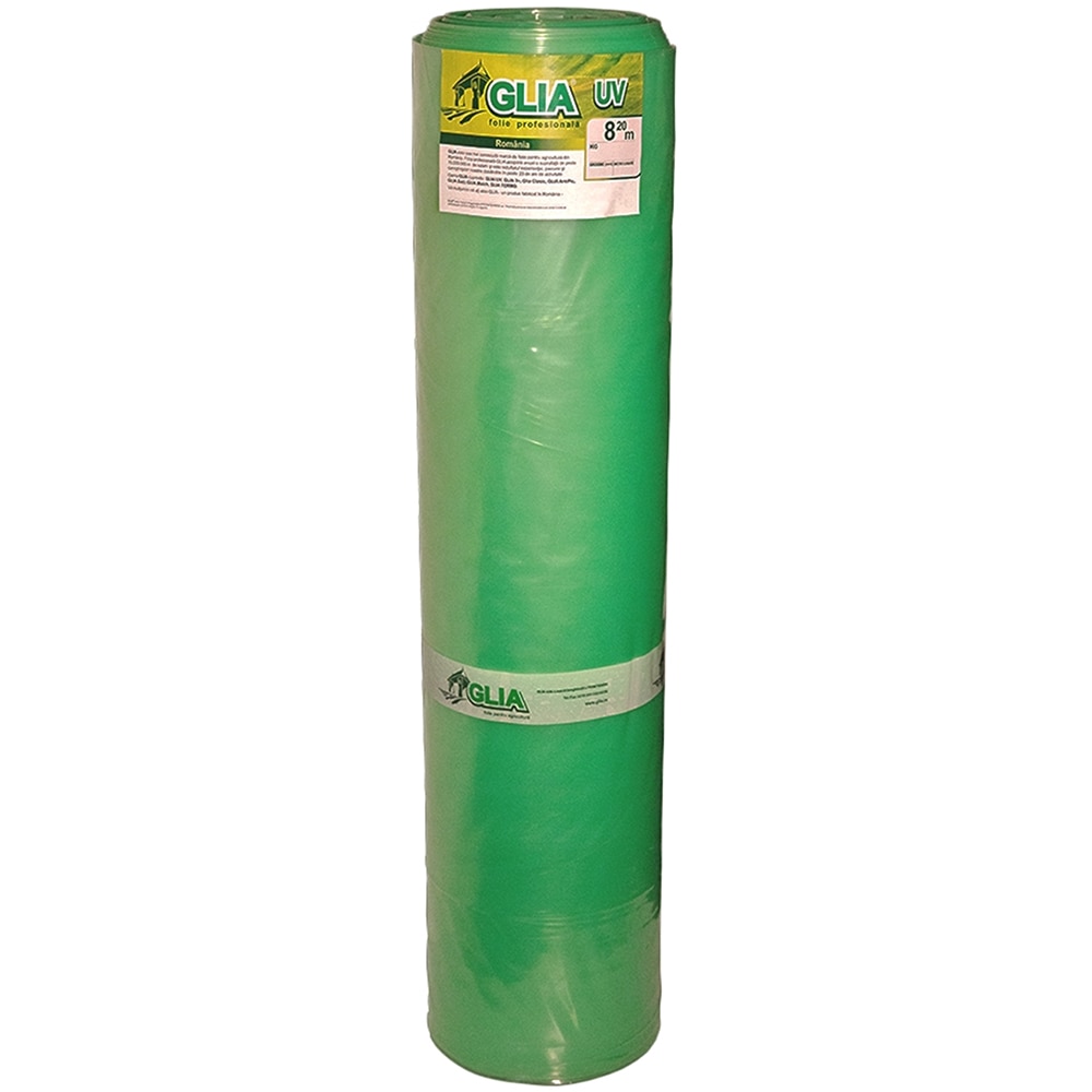 Folie solar YURTA Glia, UV, 0.15 mm, 60 m/rola, alb