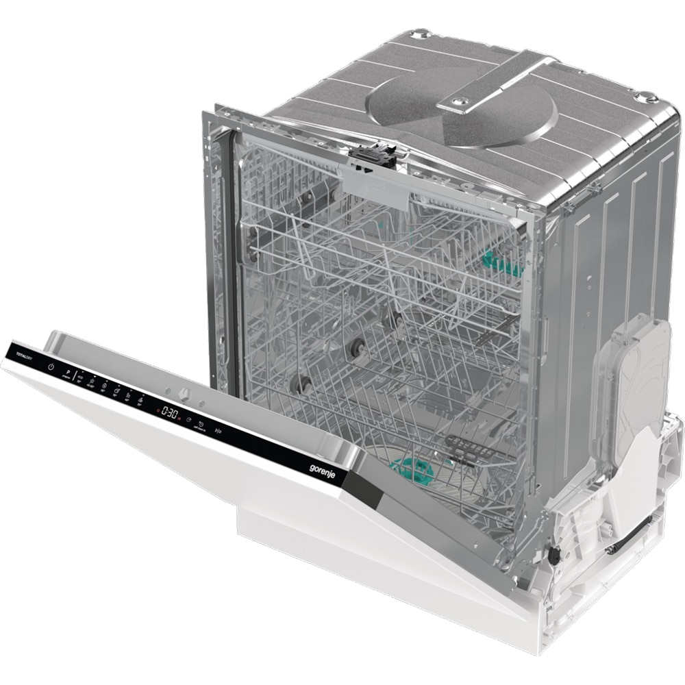Masina de spalat vase incorporabila GORENJE GV643D90, 16 seturi, 6 programe, 60 cm, Clasa D, panou comanda negru