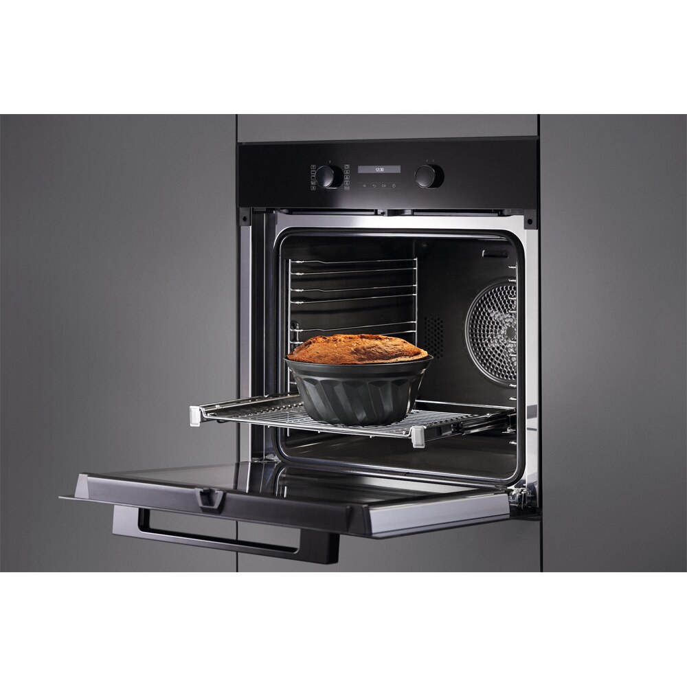 Cuptor incorporabil MIELE H 2861-1 BP 125 Edition, Electric, Autocuratare pirolitica, 76 l, Clasa A+, Wi-Fi, negru-inox