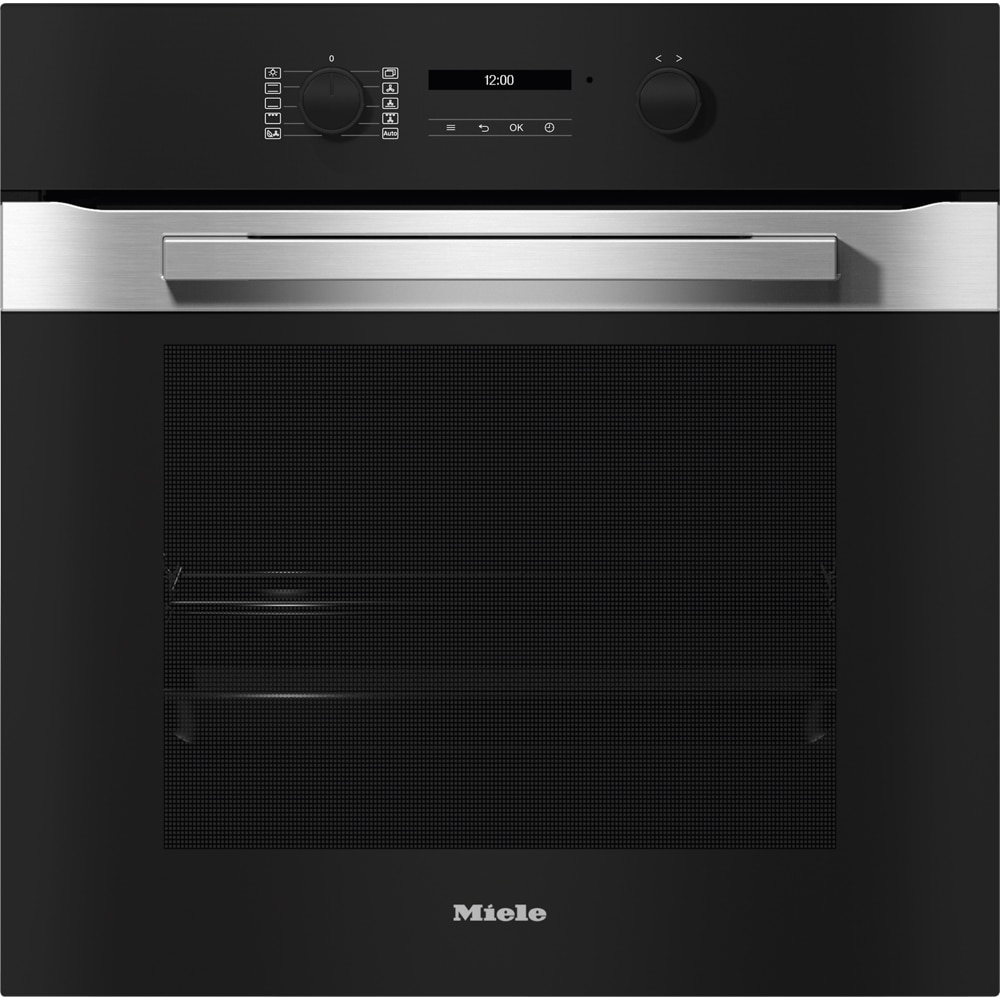 Cuptor incorporabil MIELE H 2861 B CleanSteel, Electric, 76 l, Clasa A+, Wi-Fi, negru-inox