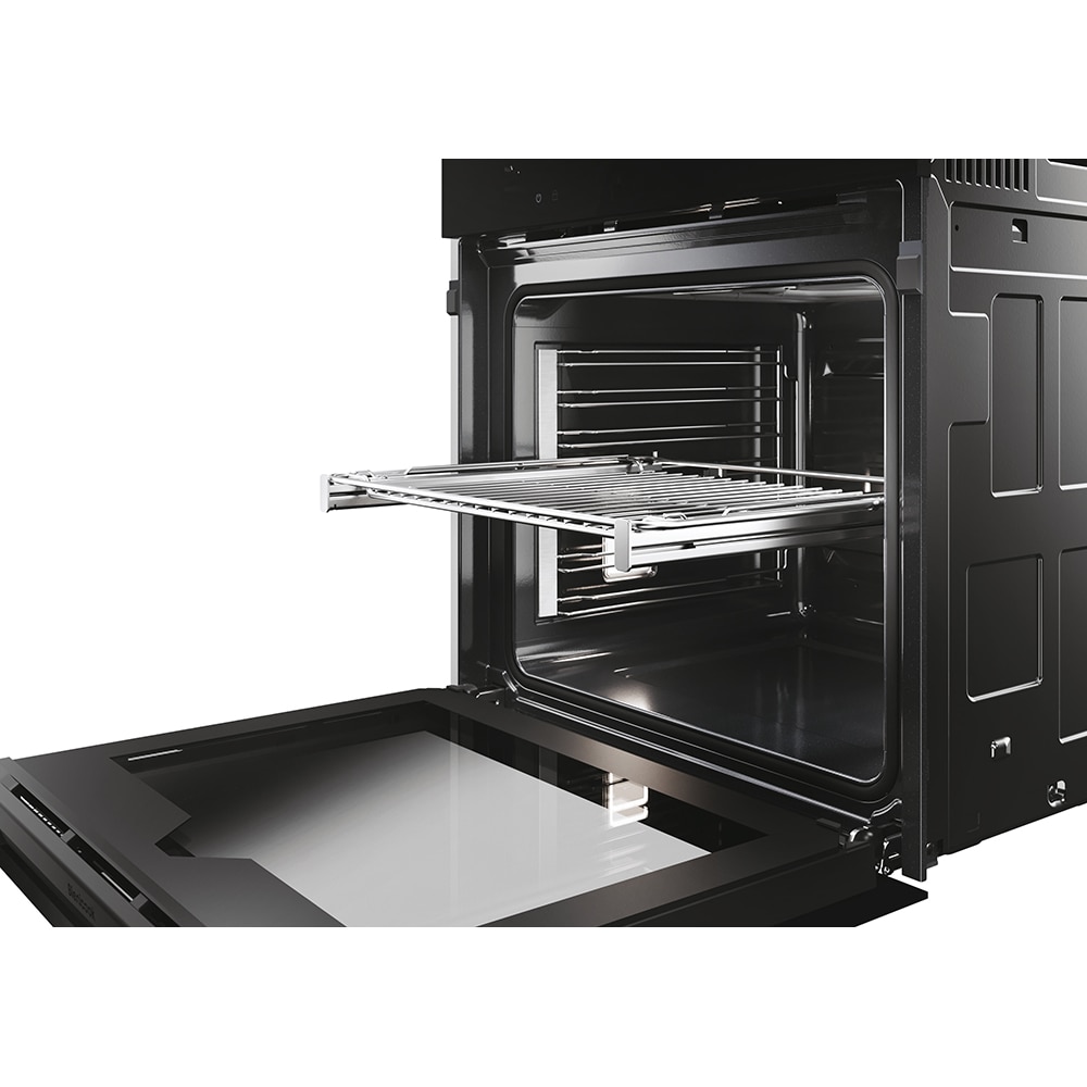 Cuptor incoporabil HAIER H6ID46C3YTB, Electric, Autocuratare pirolitica + hidrolitica, 78 l, Clasa A++, Wi-Fi, negru