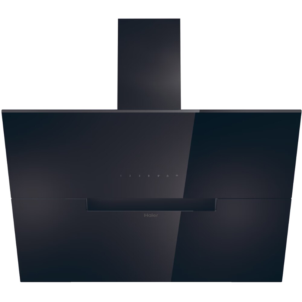 Hota decorativa HAIER HADG9CBS4BWIFI, 1 motor, 624 m3/h, L 90 cm, Wi-Fi, negru