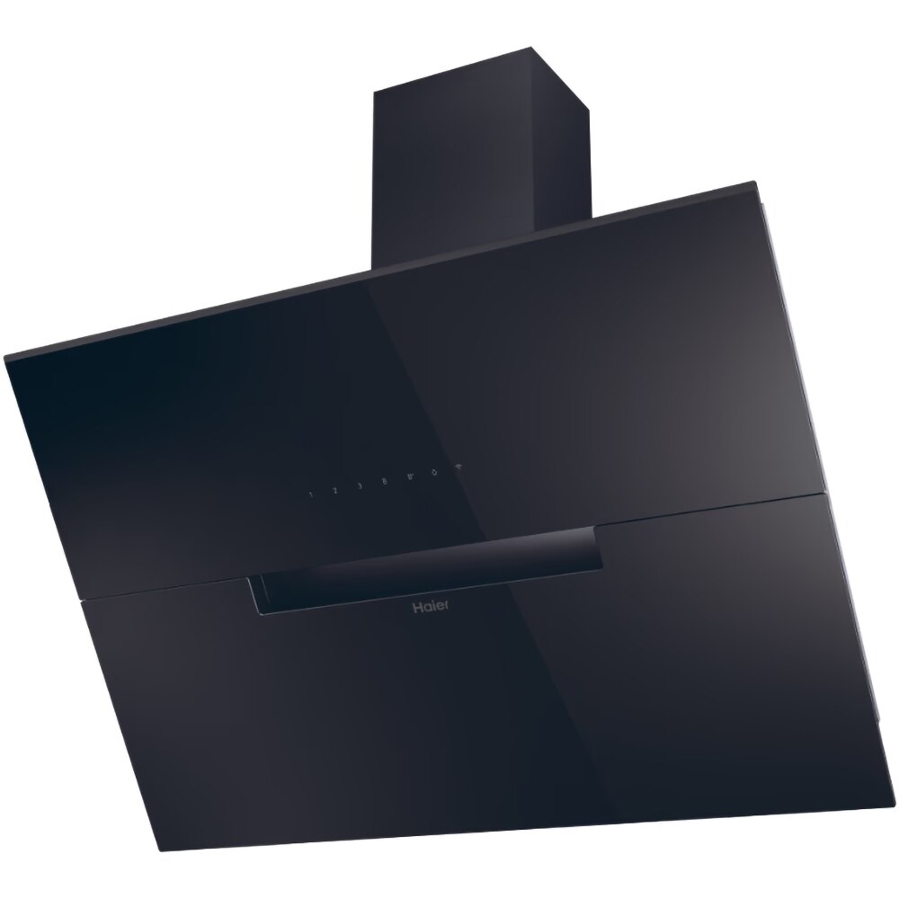 Hota decorativa HAIER HADG9CBS4BWIFI, 1 motor, 624 m3/h, L 90 cm, Wi-Fi, negru