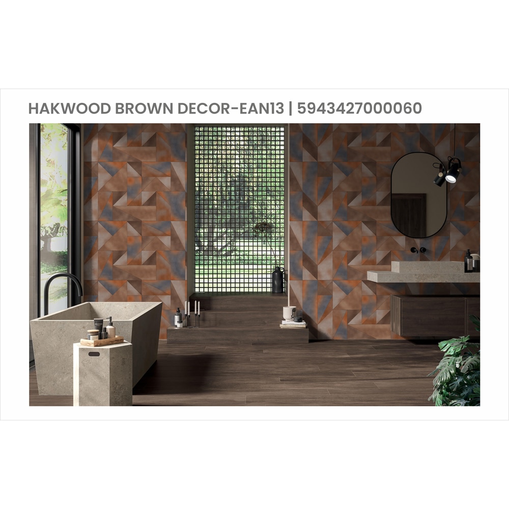 Gresie interior/exterior Hackwood, 60x120 cm, 8.5 mm, 1.44m2/cutie, PEI 4