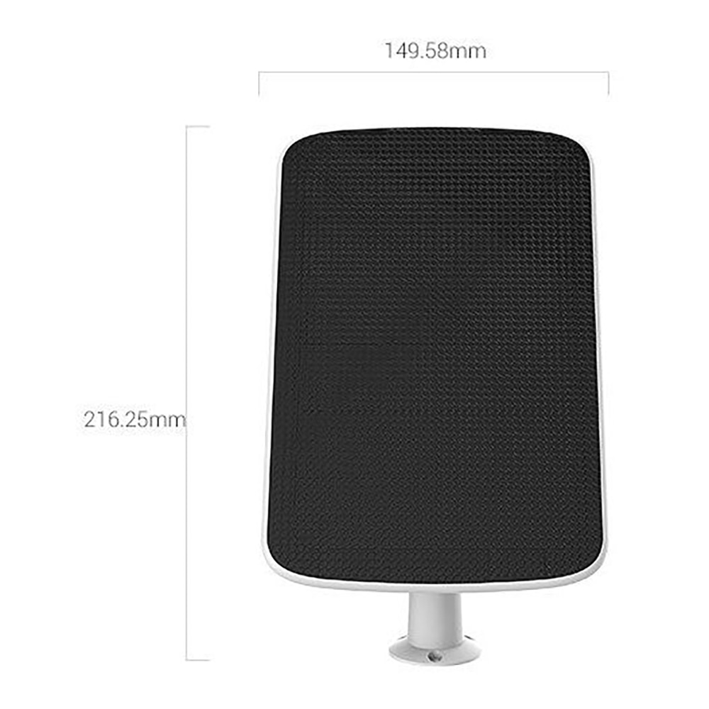 Camera IP Wireless EZVIZ HB8, 4K, IR 15 metri, Motion Detection, panou solar Type-C, baterie 10400mAh, alb