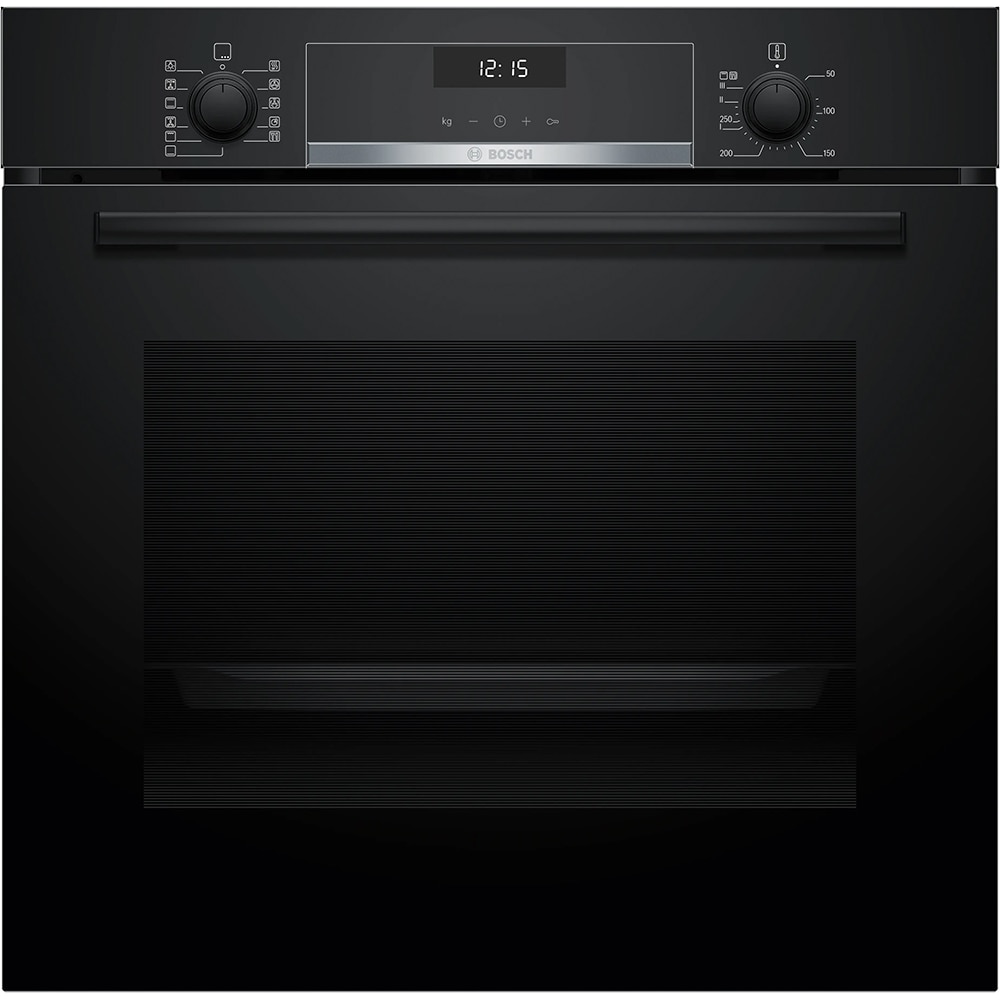 Cuptor incorporabil BOSCH HBG537EB4, Electric, Autocuratare EcoClean, 71 l, Clasa A+, negru