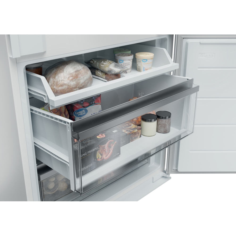 Combina frigorifica incorporabila HAIER HBQW5719E, Total No Frost, 382 l, H 193.5 cm, Clasa E, Wi-Fi