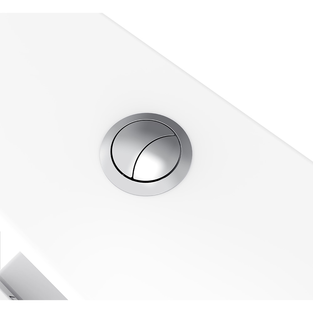 Set vas WC GOODHOME Endel HDC889PS889L, ceramica, evacuare orizontala, rezervor, capac duroplast, alb