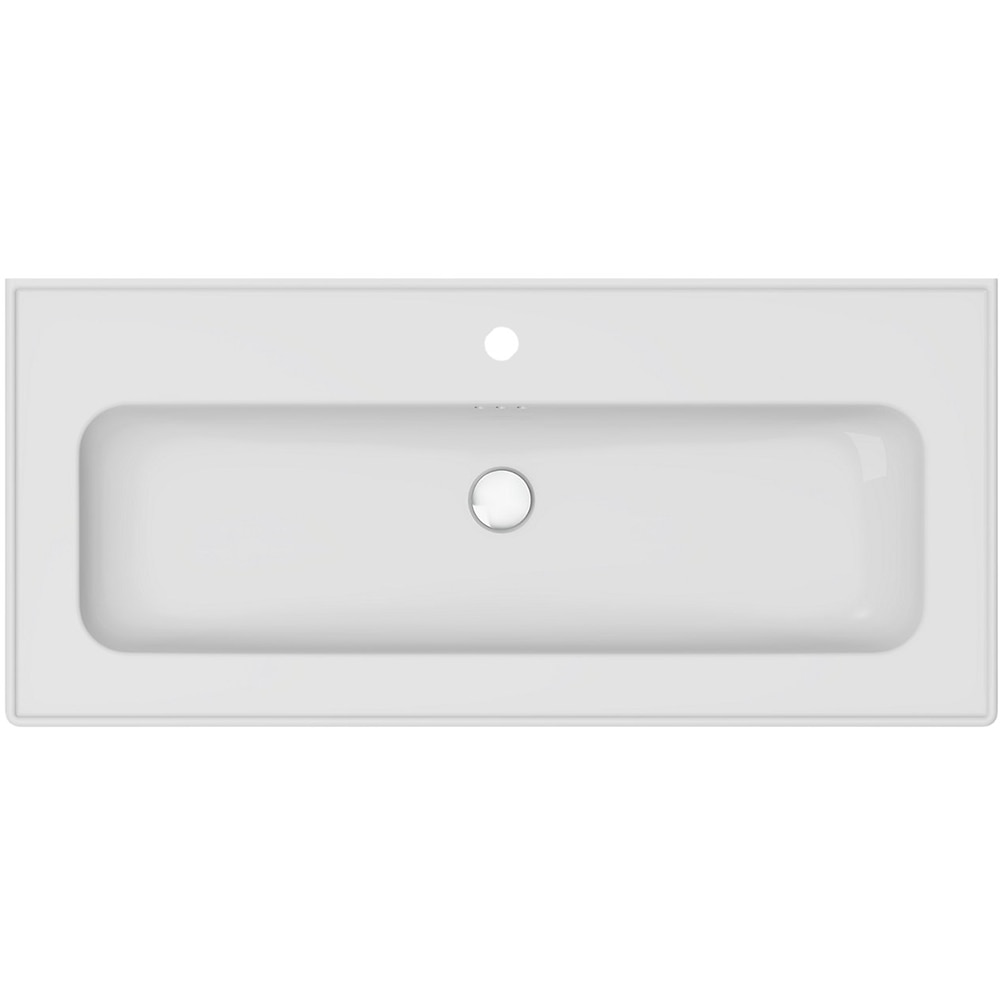 Lavoar incorporabil GoodHome Endell, ceramica, 103.4 x 47 cm, alb