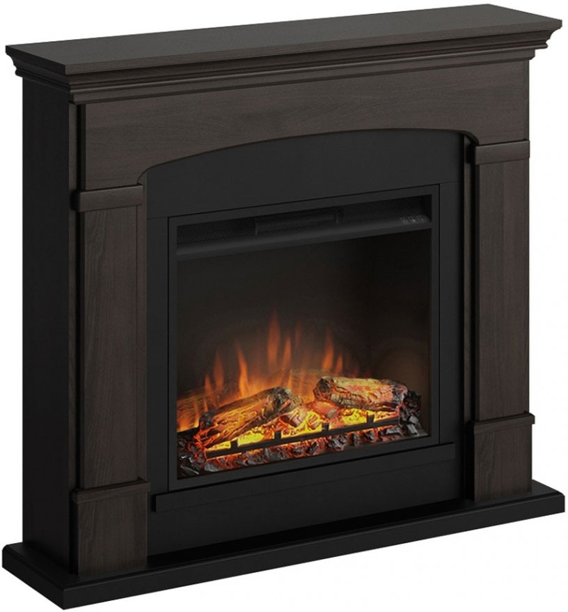 Semineu electric TAGU Helmi Espresso Wenge, 1500W, Focar 3D, Telecomanda, Wenge Espresso