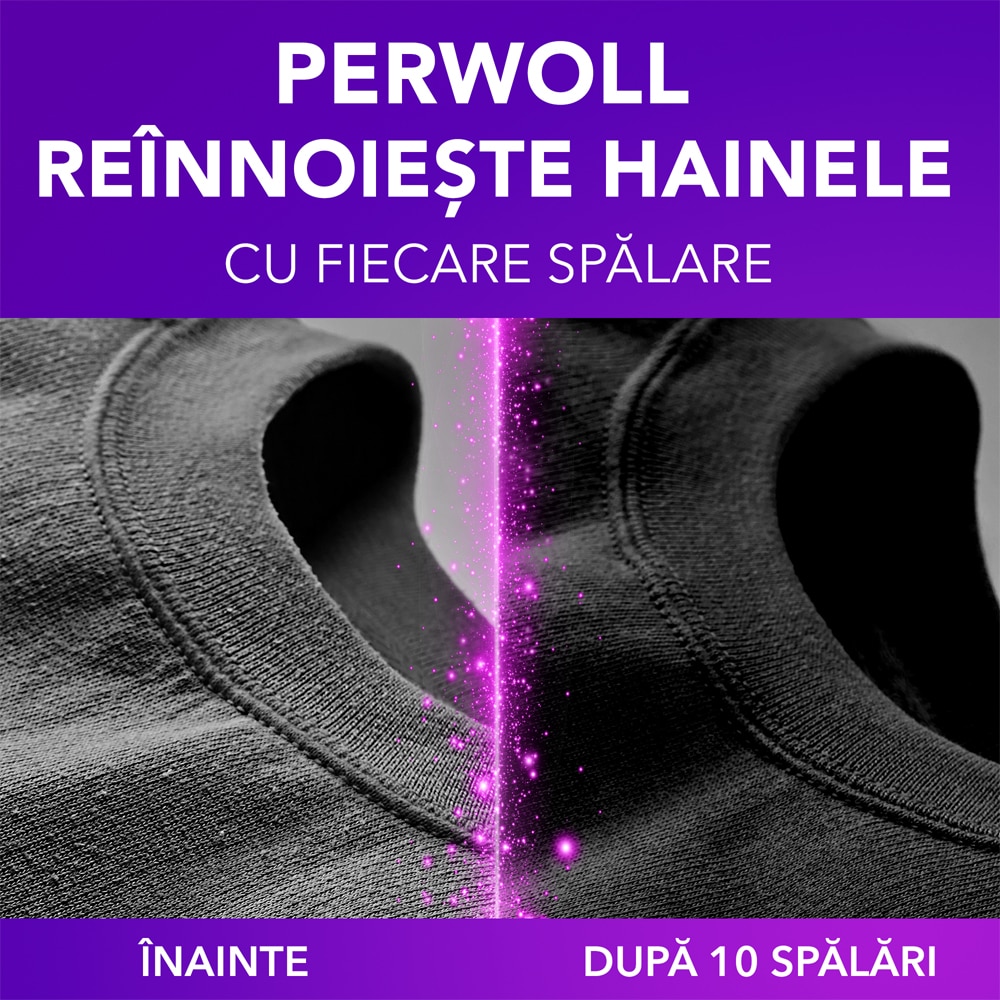 Detergent lichid PERWOLL Renew Color, 2 x 3.75l, 150 spalari