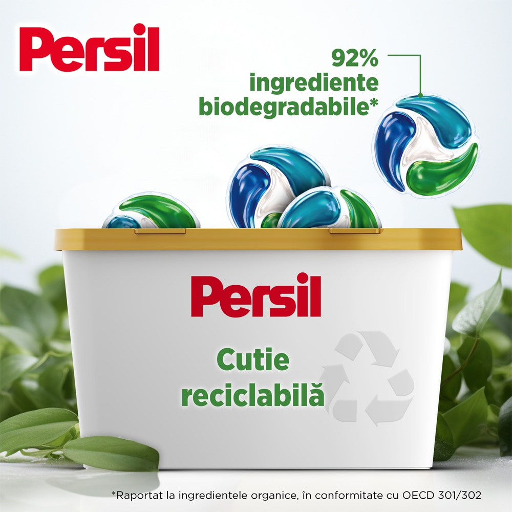 Detergent capsule PERSIL 4in1 Discs Universal, 60 spalari