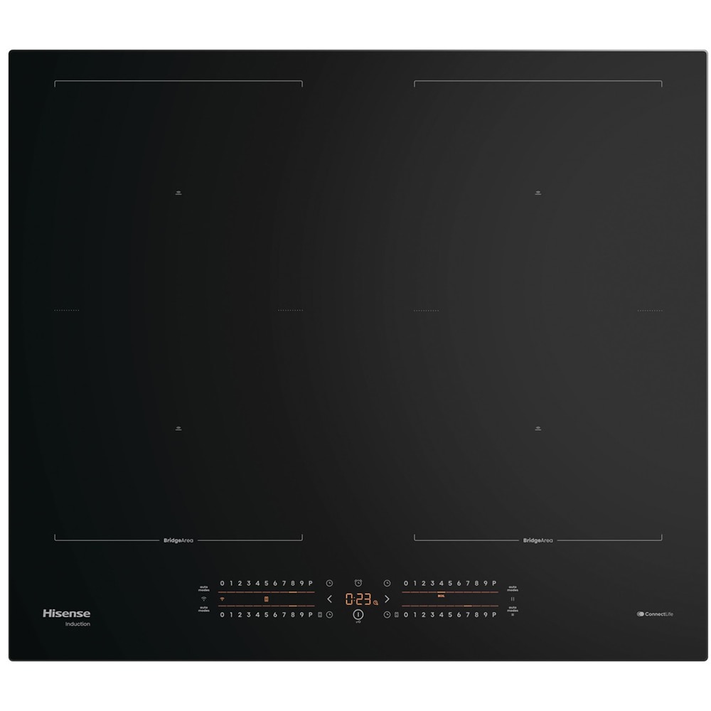 Plita incorporabila HISENSE HI6442BSCWF, Inductie, 4 arzatoare, Touch Control, negru