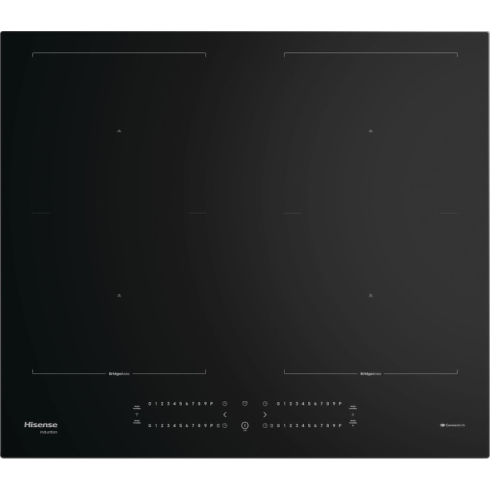 Plita incorporabila HISENSE HI6442BSCWF, Inductie, 4 arzatoare, Touch Control, negru
