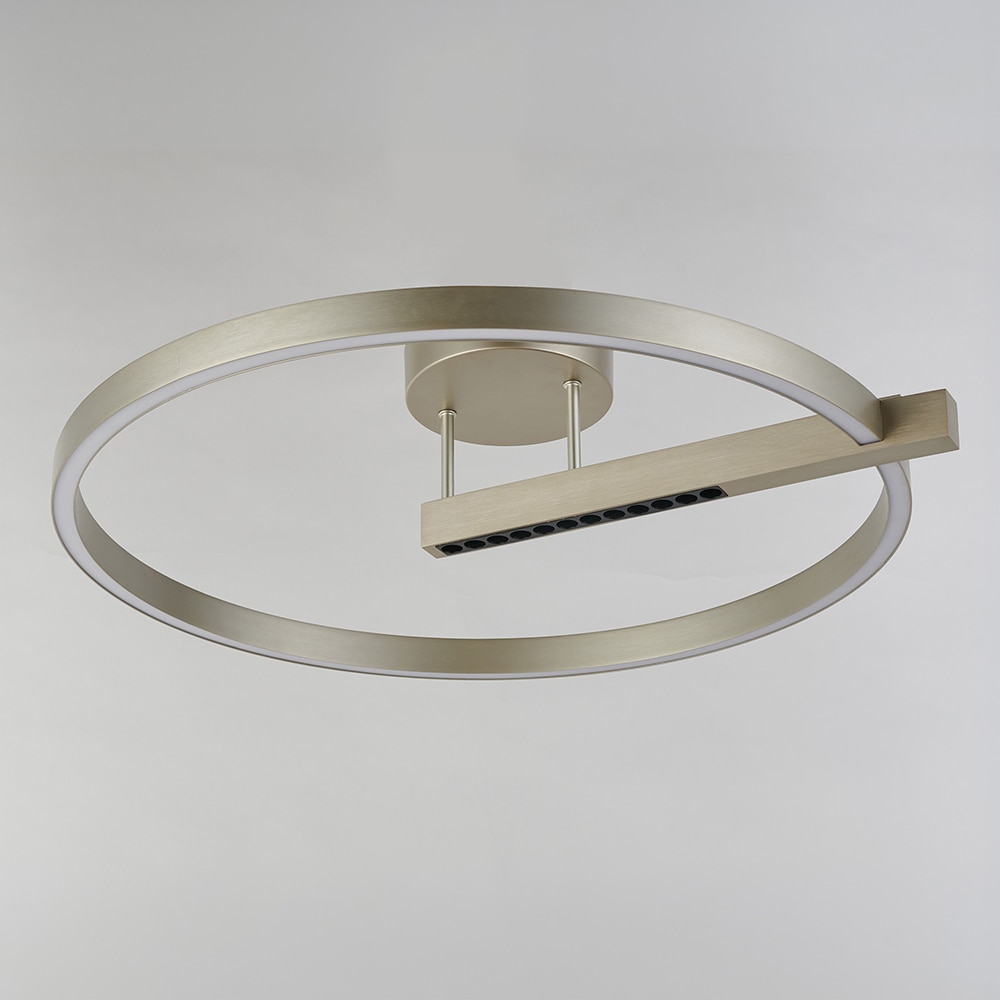 Plafoniera LED KLAUSEN Himera, 48W, 4000K, IP20, argintiu