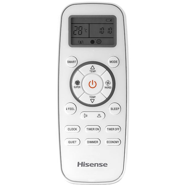 Aer conditionat HISENSE Eco Smart, 9000 BTU, A++/A+, Functie Incalzire, Inverter, Wi-Fi, kit instalare inclus, alb