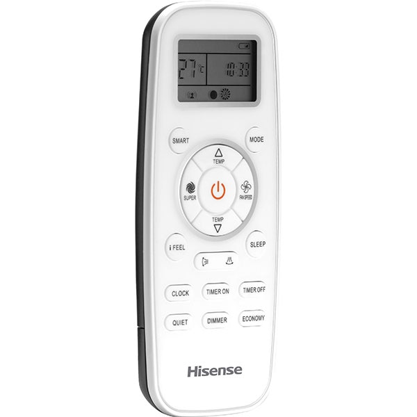 Aer conditionat HISENSE Eco Smart, 9000 BTU, A++/A+, Functie Incalzire, Inverter, Wi-Fi, kit instalare inclus, alb