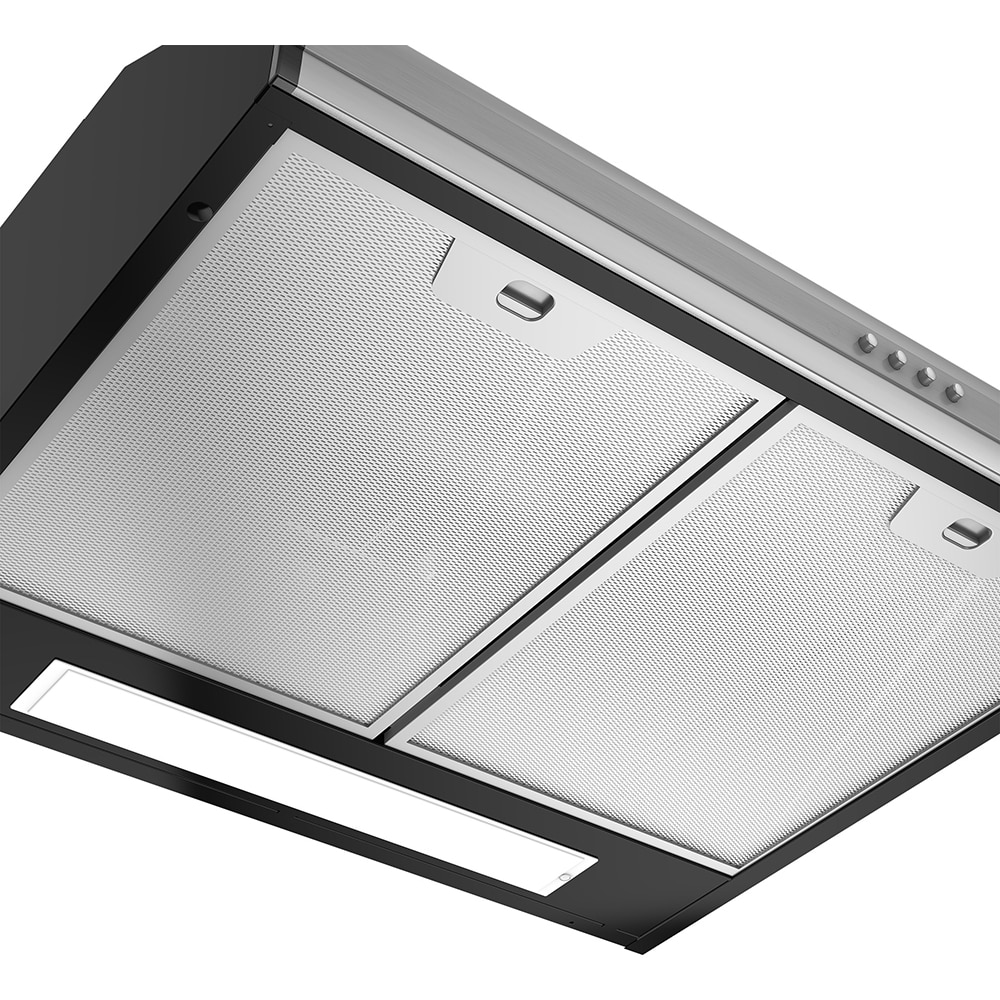 Hota traditionala BEKO HNS61320X, 2 motoare, 380 m3/h, L 60 cm, negru-inox