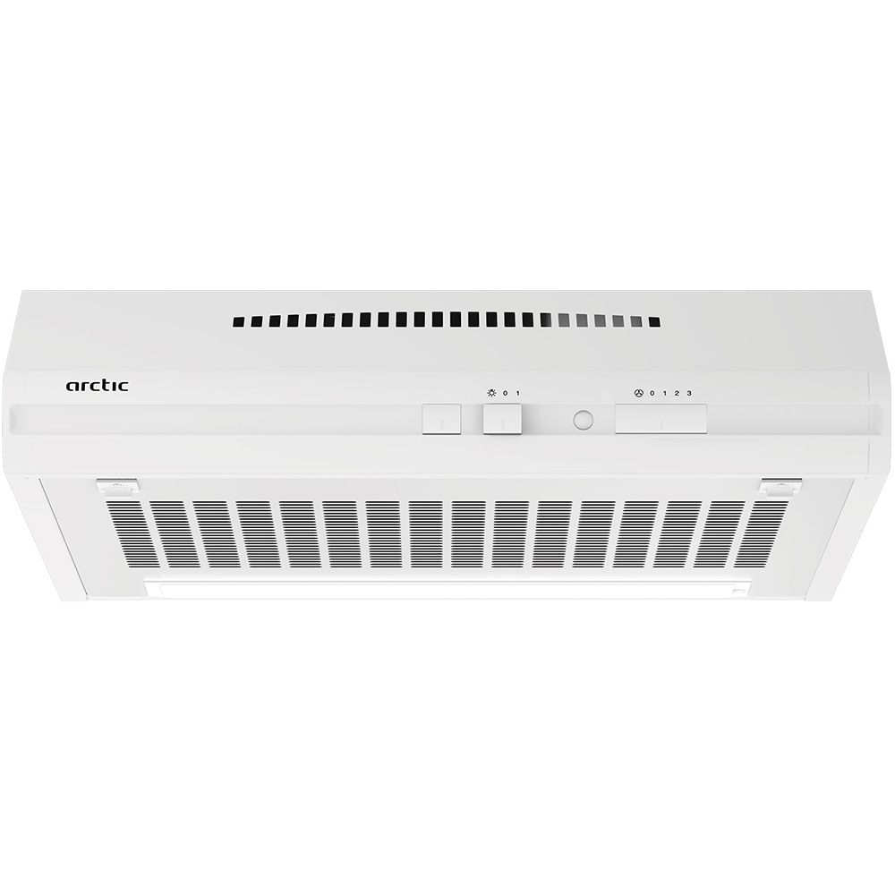 Hota traditionala ARCTIC AH62, 2 motoare, 365m3/h, L 60 cm, alb