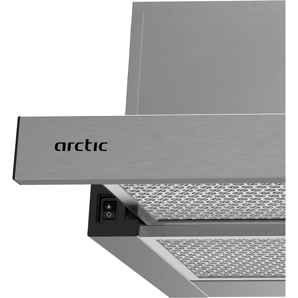 Hota incorporabila ARCTIC AHT6132X, 1 motor, 290 m3/h, L 60 cm, inox