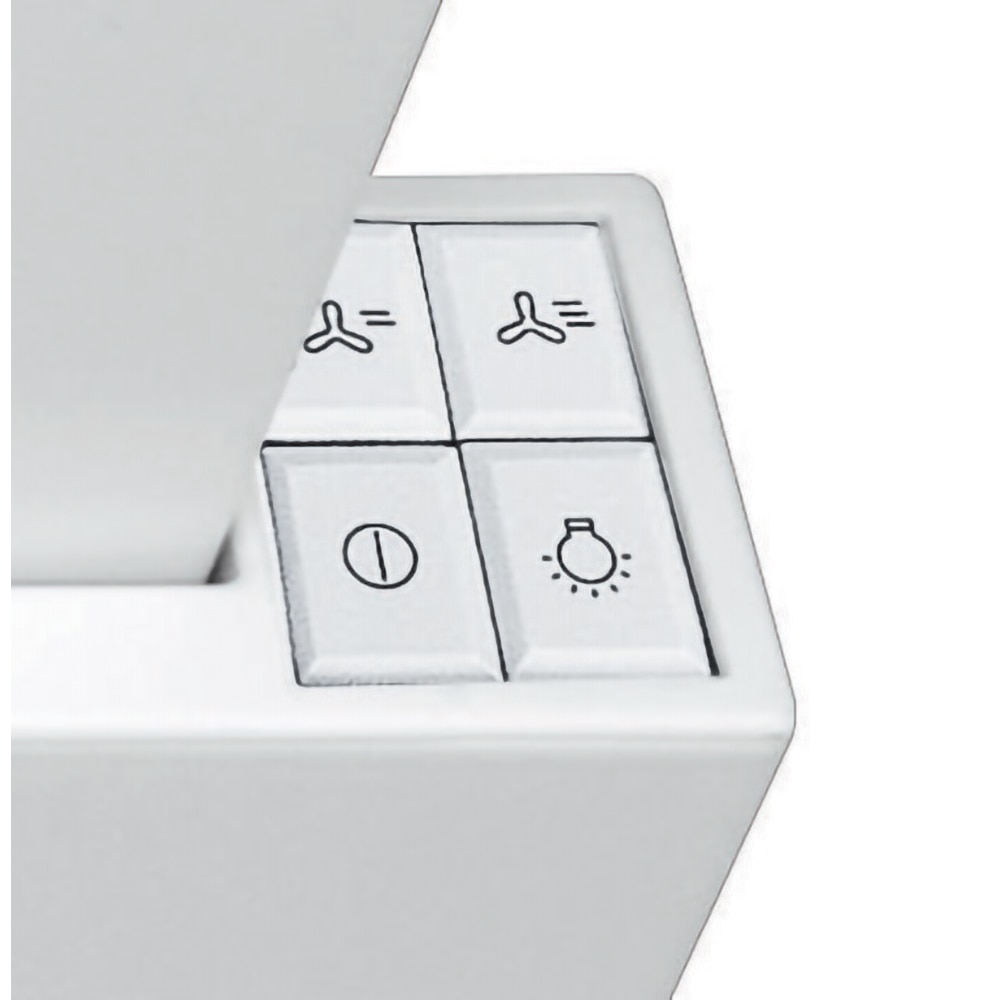 Hota incorporabila telescopica WHIRLPOOL AKR 749 WH, 1 motor, 336 m3/h, L 60 cm, alb