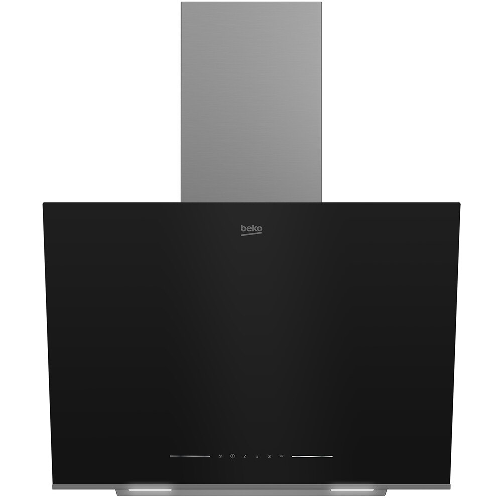 Hota decorativa BEKO BHCA66641BBHS, 1 motor, 720 m3/h, L 60 cm, negru