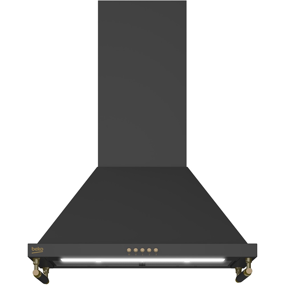 Hota decorativa BEKO BHCP65422BBH, 1 motor, 415 m3/h, L 60 cm, antracit