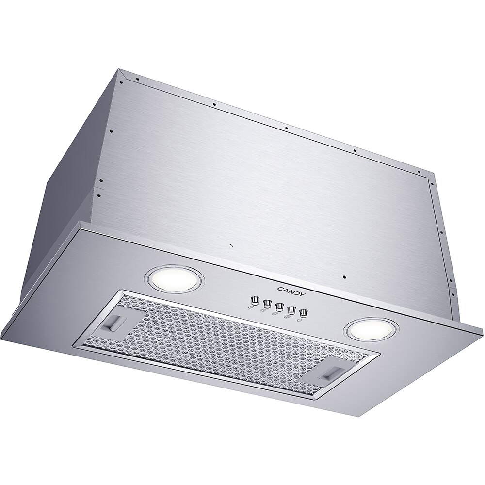 Hota incorporabila CANDY CBG640/2X, 1 motor, 620 m3/h, L 52 cm, inox