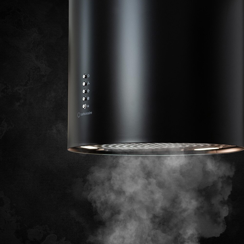 Hota insula TURBIONAIRE Dot 35 IB, 1 motor, 650 m3/h, L 38 cm, negru