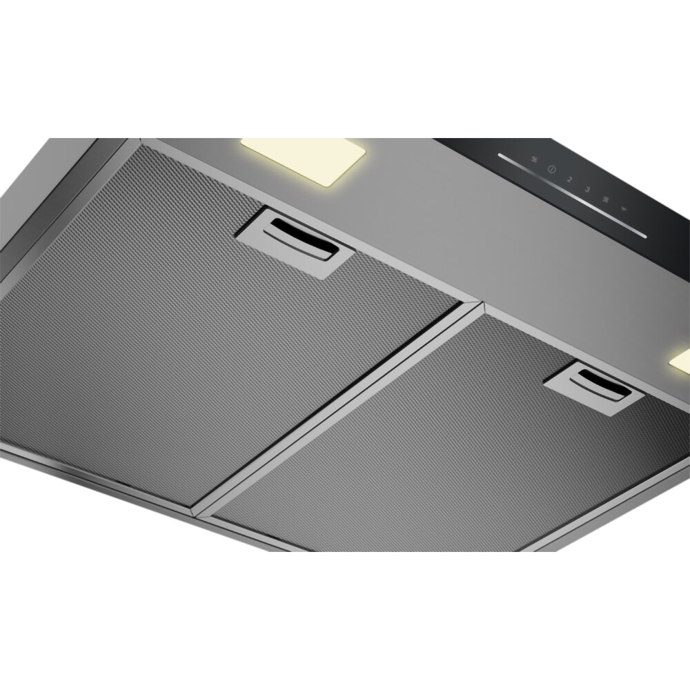 Hota decorativa GRUNDIG GDKP2464BBSC, 1 motor, 700 m3/h, L 60 cm, negru-inox