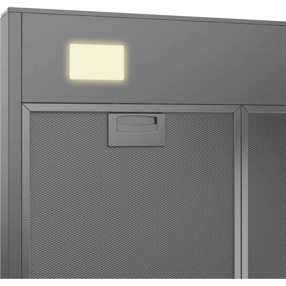 Hota decorativa GRUNDIG GDKP2464BBSC, 1 motor, 700 m3/h, L 60 cm, negru-inox