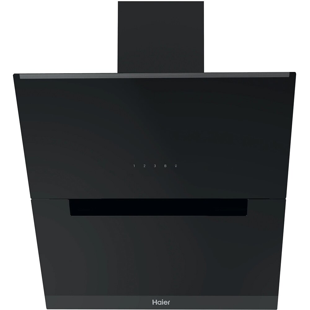 Hota decorativa HAIER HADG6DCS56B, 1 motor, 789 m3/h, L 60 cm, negru