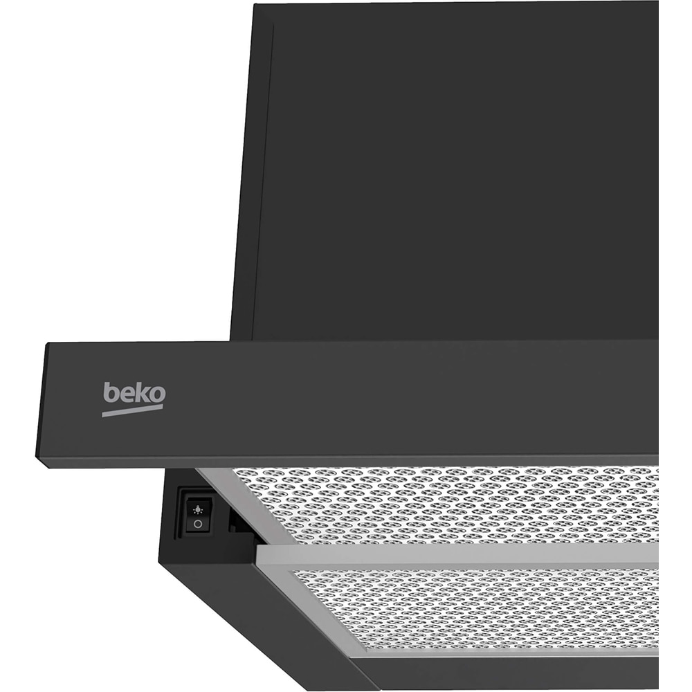 Hota incorporabila telescopica BEKO HNT61520BH, 1 motor, 574 m3/h, L 60 cm, negru