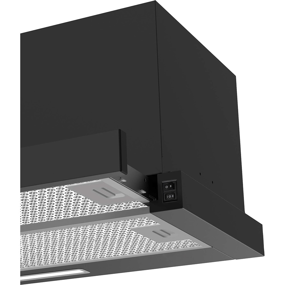 Hota incorporabila telescopica BEKO HNT61520BH, 1 motor, 574 m3/h, L 60 cm, negru