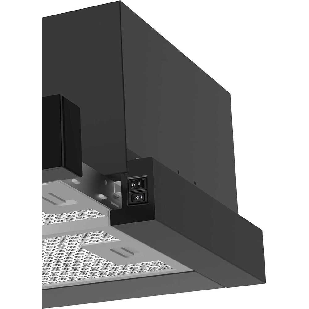 Hota incorporabila telescopica BEKO HNT63322BH, 1 motor, 320 m3/h, L 60 cm, negru
