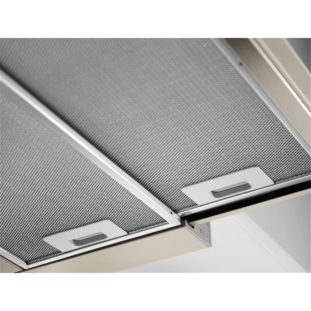 Hota incorporabila telescopica ELECTROLUX LFP326AS, 1 motor, 410 m3/h, L 60 cm, auriu