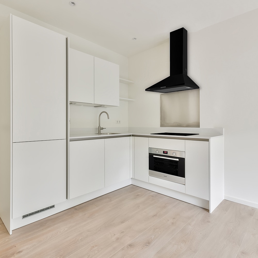 Hota decorativa CATA Omega 600 BK/M, 1 motor, 645 m3/h, L 60 cm, negru