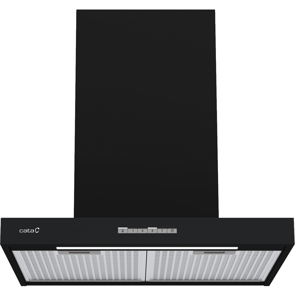 Hota decorativa CATA SYGMA 6010 BK, 1 motor, 802 m3/h, L 60 cm, negru