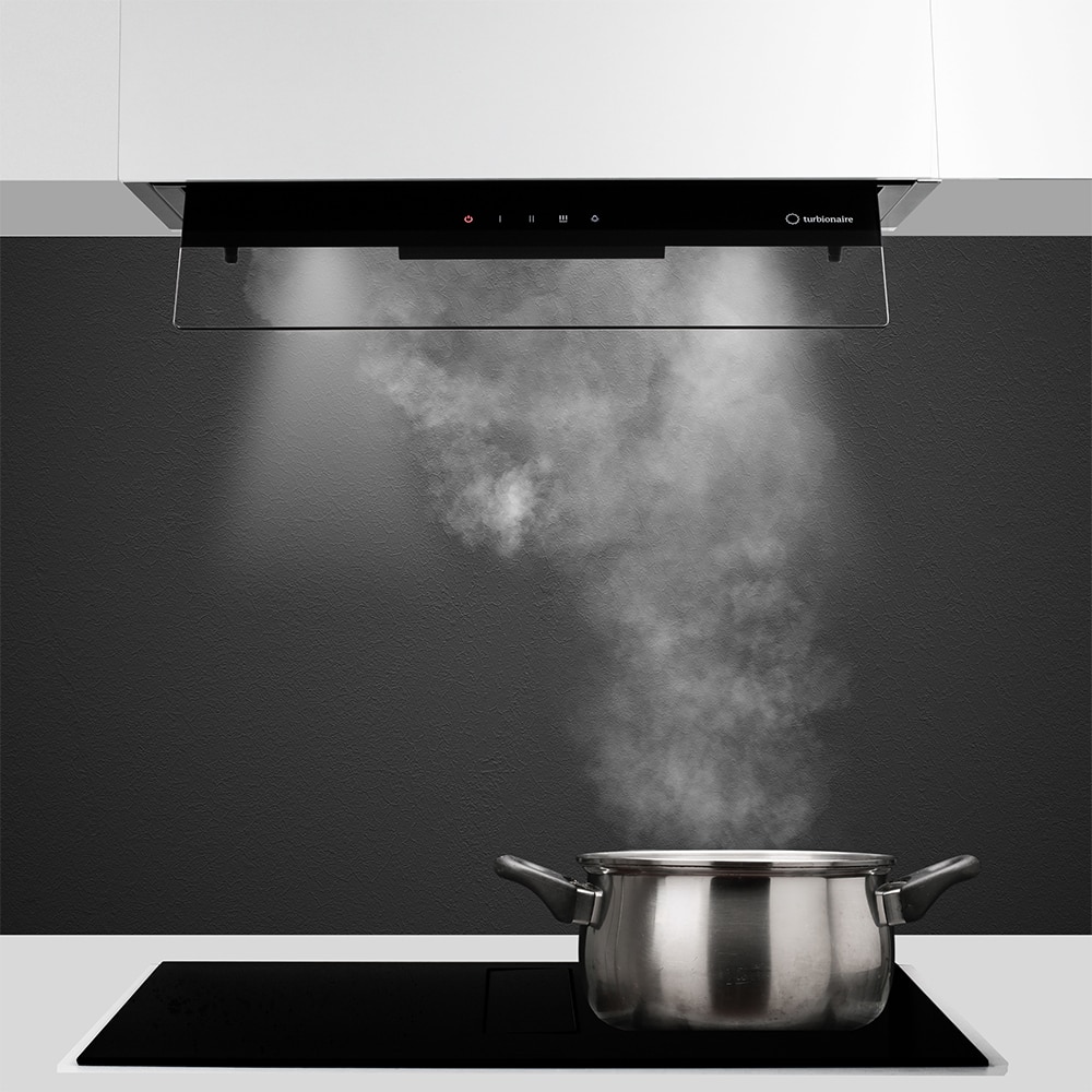 Hota incorporabila TURBIONAIRE Enia 60 B TEN60BB, 1 motor, 720 m3/h, L 60 cm, negru