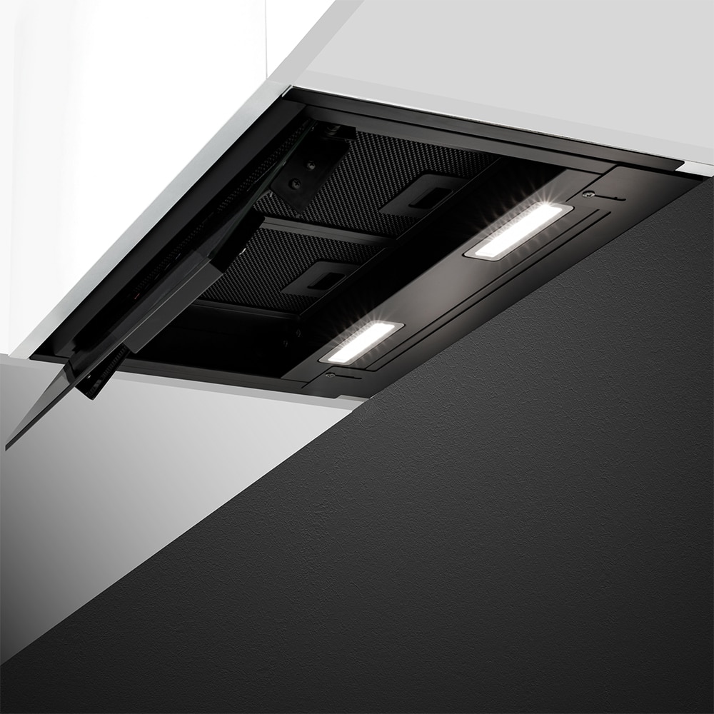 Hota incorporabila TURBIONAIRE Enia 60 B TEN60BB, 1 motor, 720 m3/h, L 60 cm, negru