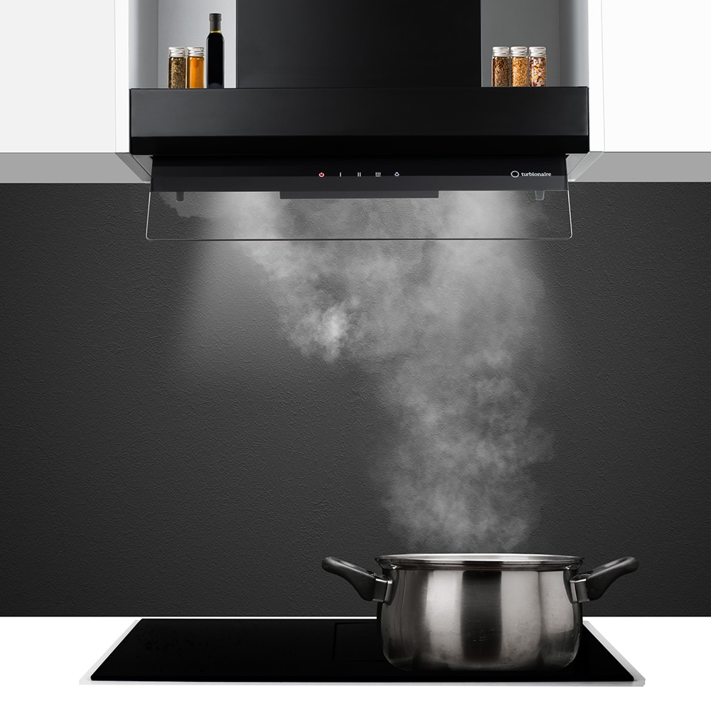 Hota incorporabila TURBIONAIRE Enia 60 B TEN60BB, 1 motor, 720 m3/h, L 60 cm, negru