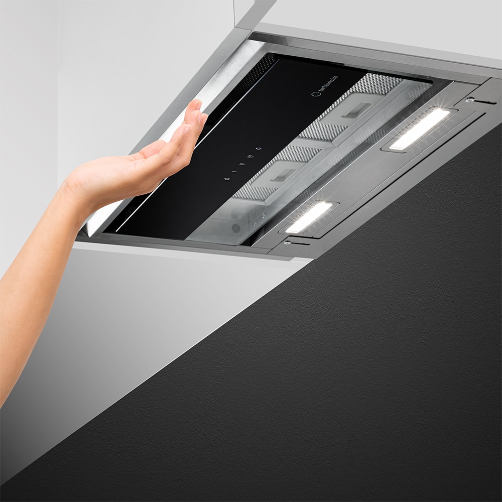 Hota incorporabila TURBIONAIRE Enia 60 S TEN60BS, 1 motor, 720 m3/h, L 60 cm, inox