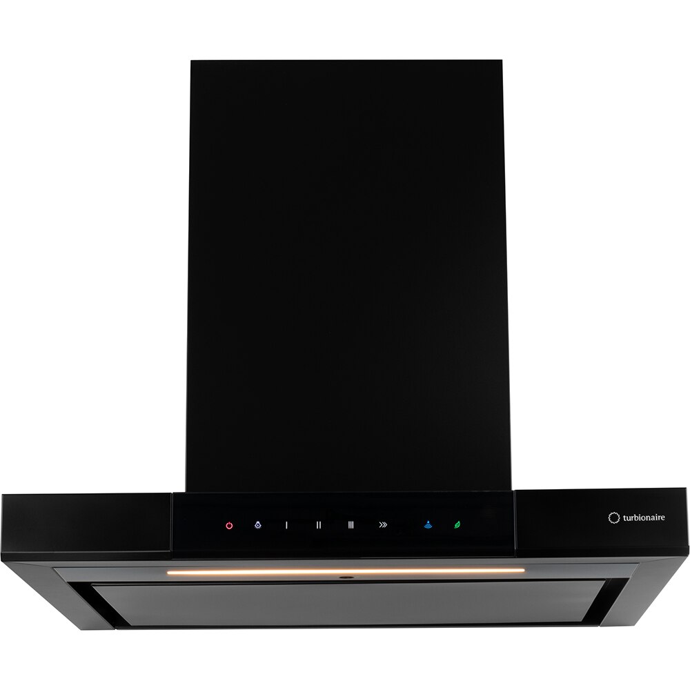 Hota decorativa TURBIONAIRE Elva 60 WB TEV60WB, 1 motor, 692 m3/h, L 60 cm, negru