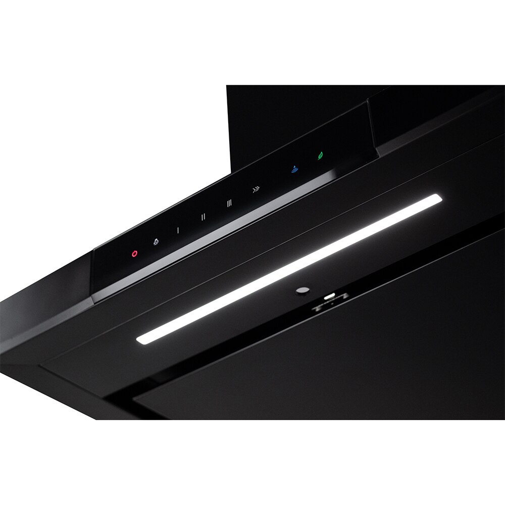 Hota decorativa TURBIONAIRE Elva 60 WB TEV60WB, 1 motor, 692 m3/h, L 60 cm, negru