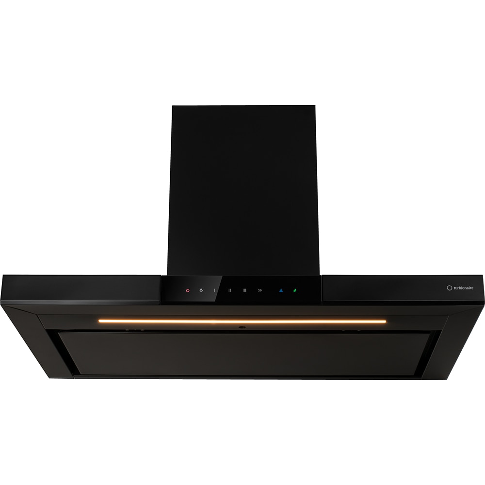Hota decorativa TURBIONAIRE Elva 90 WB TEV90WB, 1 motor, 692 m3/h, L 90 cm, negru
