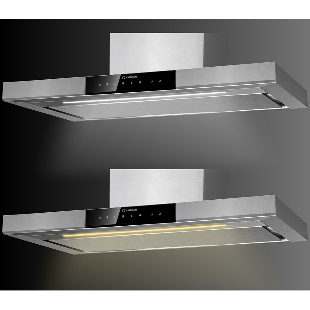 Hota decorativa TURBIONAIRE Elva 90 WS TEV90WS, 1 motor, 692 m3/h, L 90 cm, inox