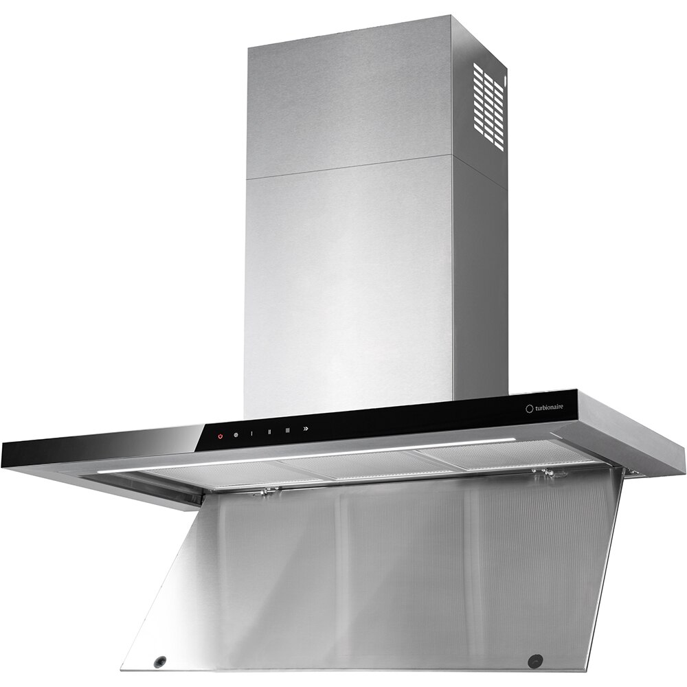 Hota decorativa TURBIONAIRE Elyn 90 S TEY90W, 1 motor, 706 m3/h, L 90 cm, inox