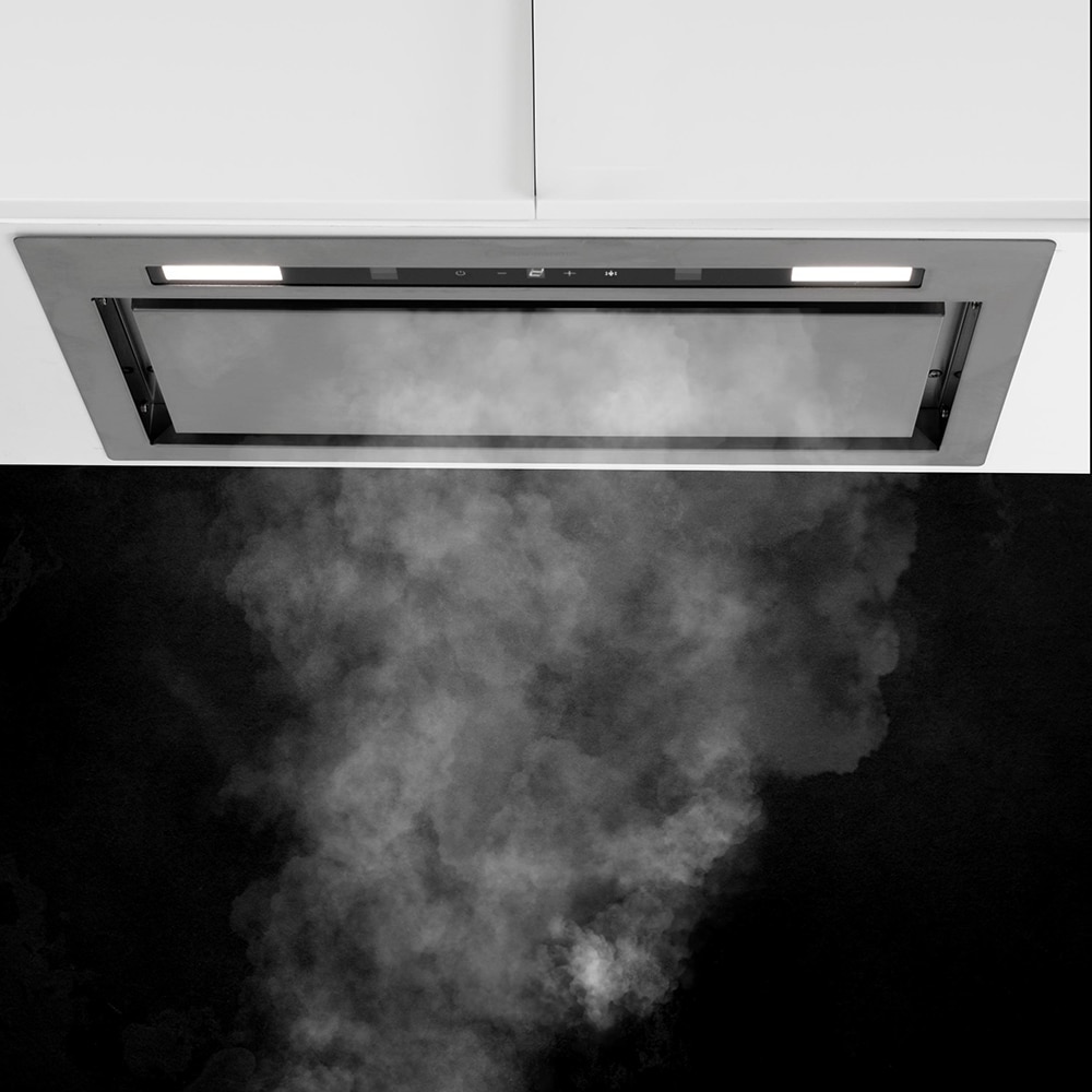 Hota incorporabila TURBIONAIRE Thea 50 S TH50RC, 1 motor, 607 m3/h, 52 cm, inox