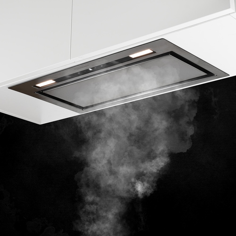 Hota incorporabila TURBIONAIRE Thea 50 S TH50RC, 1 motor, 607 m3/h, 52 cm, inox